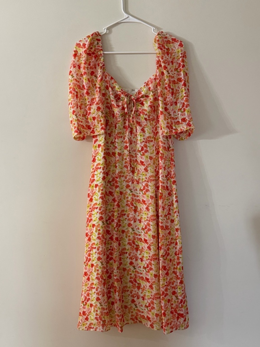 BCBG floral dress size 10